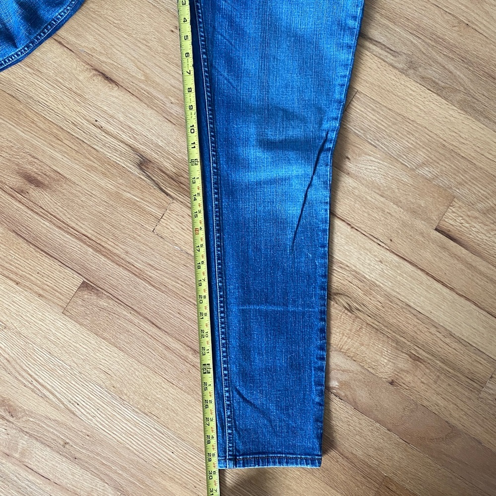 Levi's 524 Too Superlow Skinny Jeans 31x30 - Picture 9 of 11